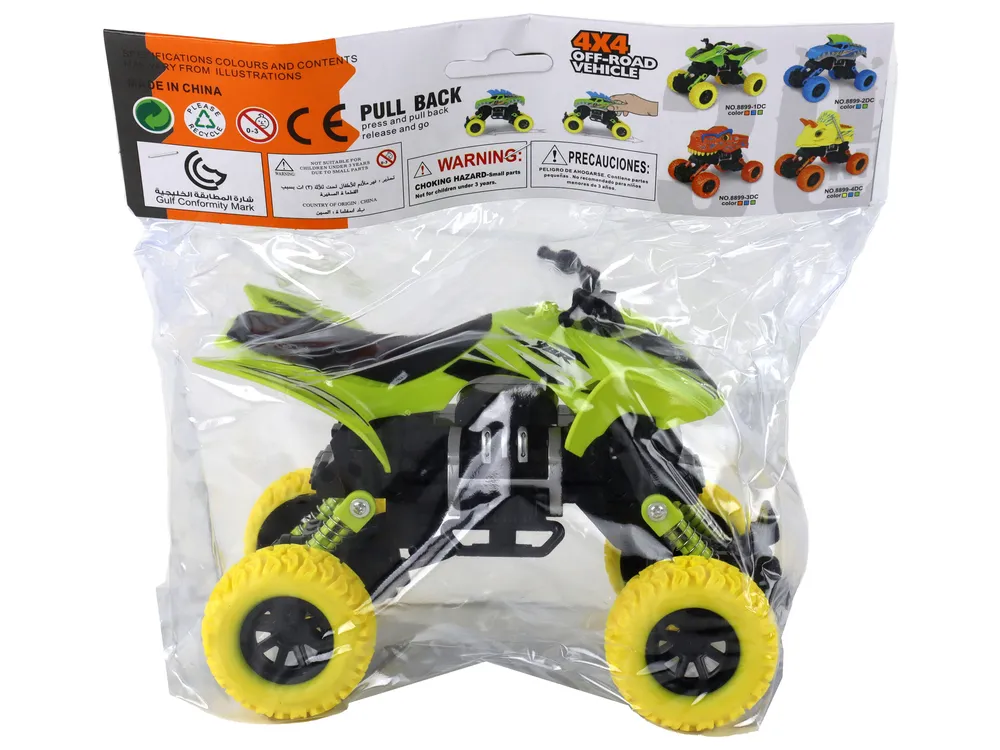 quad na frikcijski pogon zeleni - slika 7