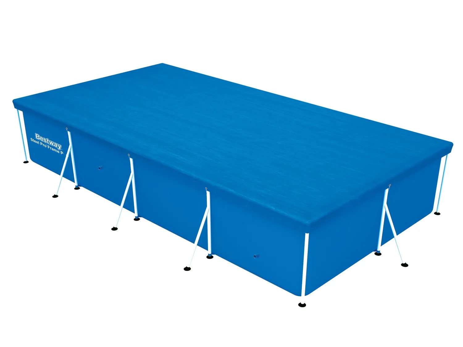 poklopac za bazen s okvirom 400 x 211 cm bestway 58107 - slika 3
