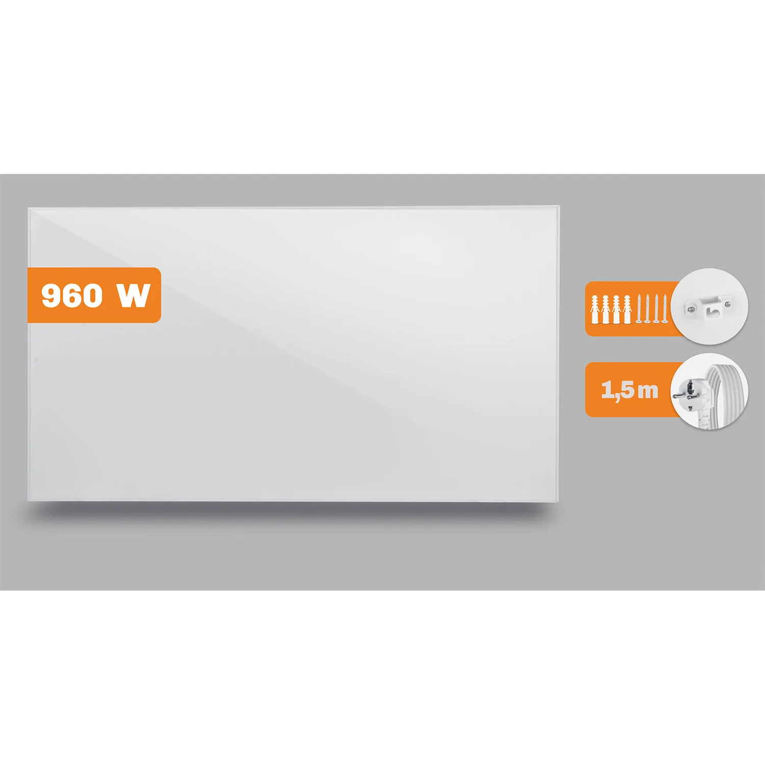 infracrveni grijač 960 w berdsen bd-988 - slika 4