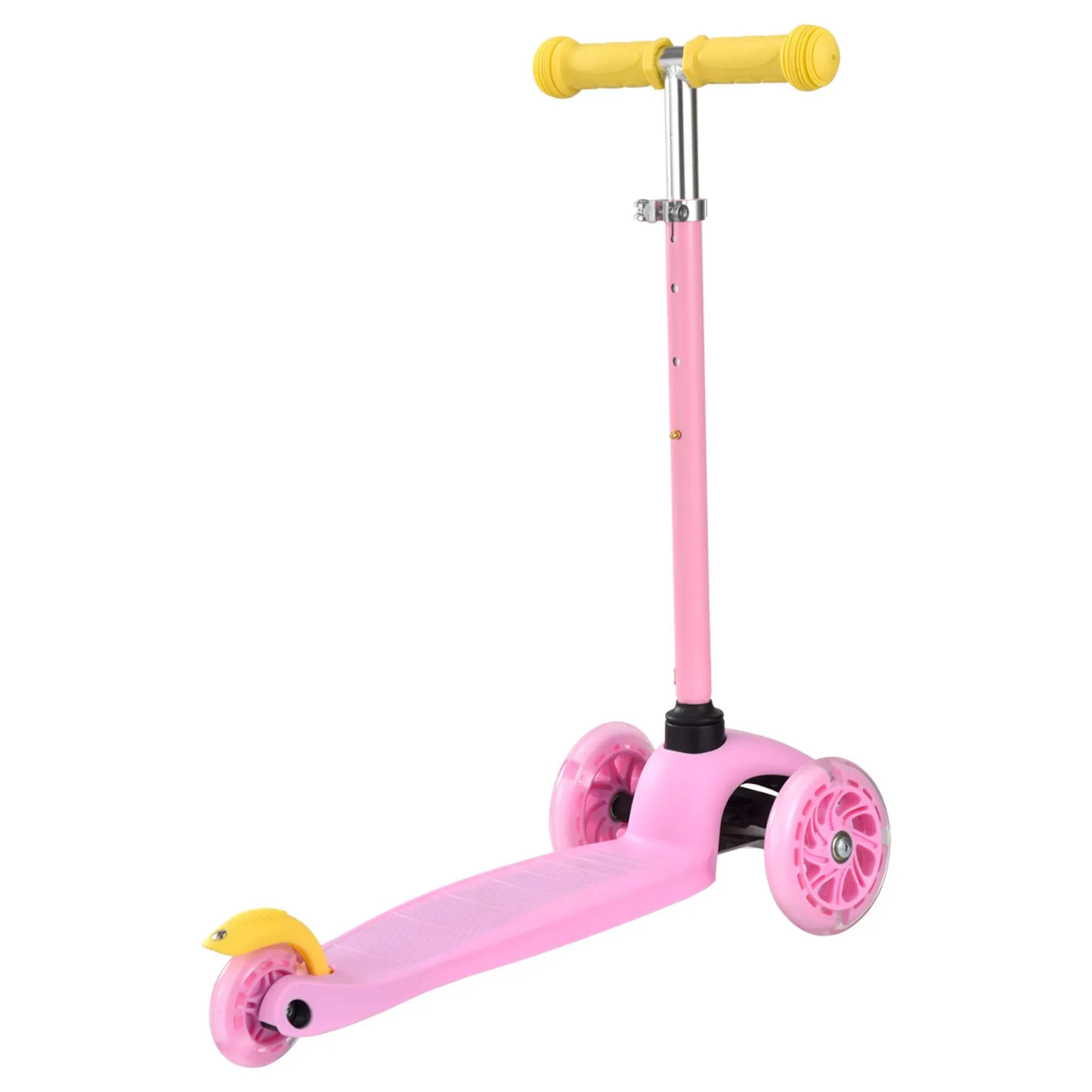 boldcube sklopivi mali romobil s tri kotača, pink - slika 4