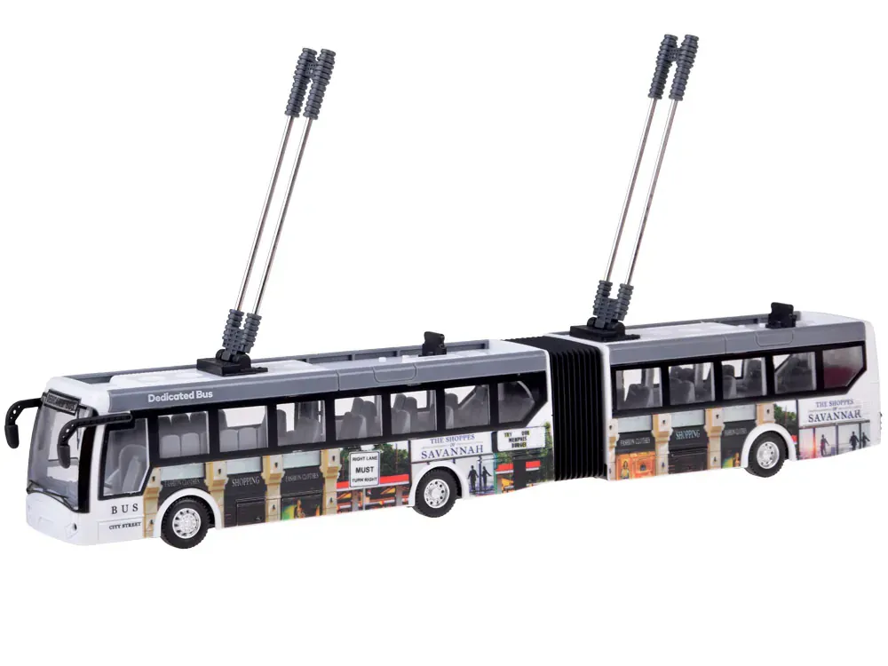 trolejbus na daljinsko upravljanje, 36cm - slika 3