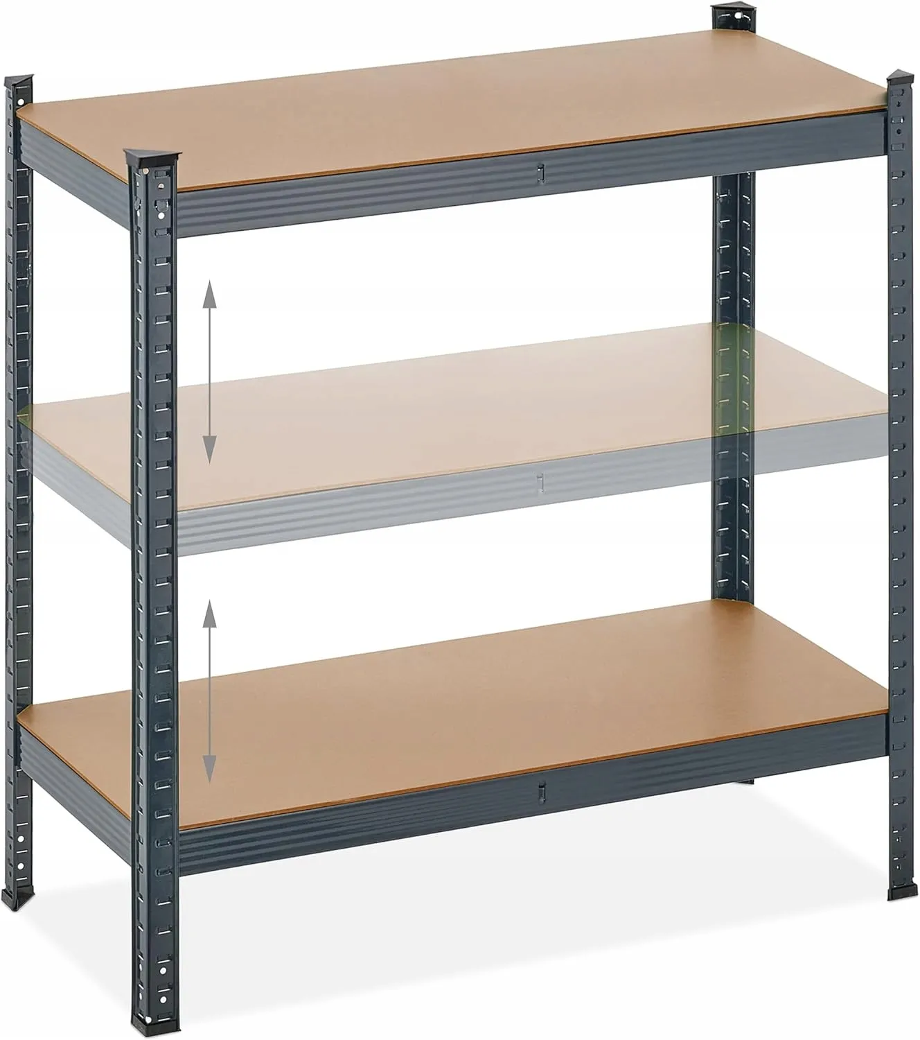 metalna polica za spremanje mdf, 875 kg 180x90x40 cm - slika 4