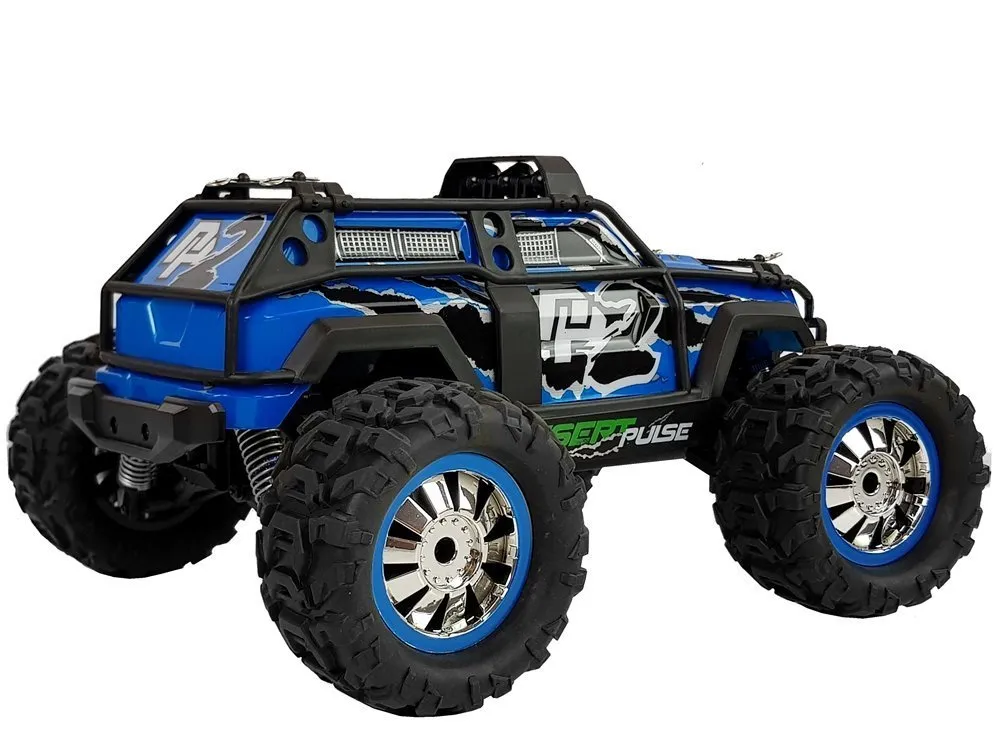 terenski automobil na daljinsko upravljanje plavi - slika 4