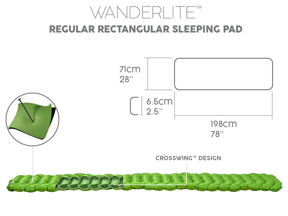 bestway madrac podloga za spavanje za wanderlite velika vreća za spavanje 198x71cm 69616 - slika 3