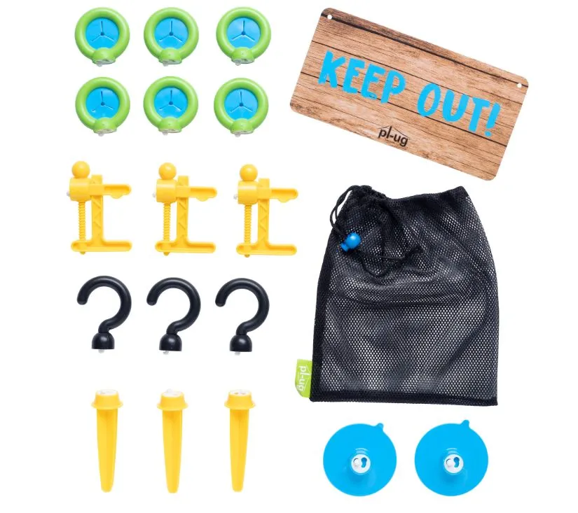 set za izradu šatora i kućica pl-ug tools extra - slika 3