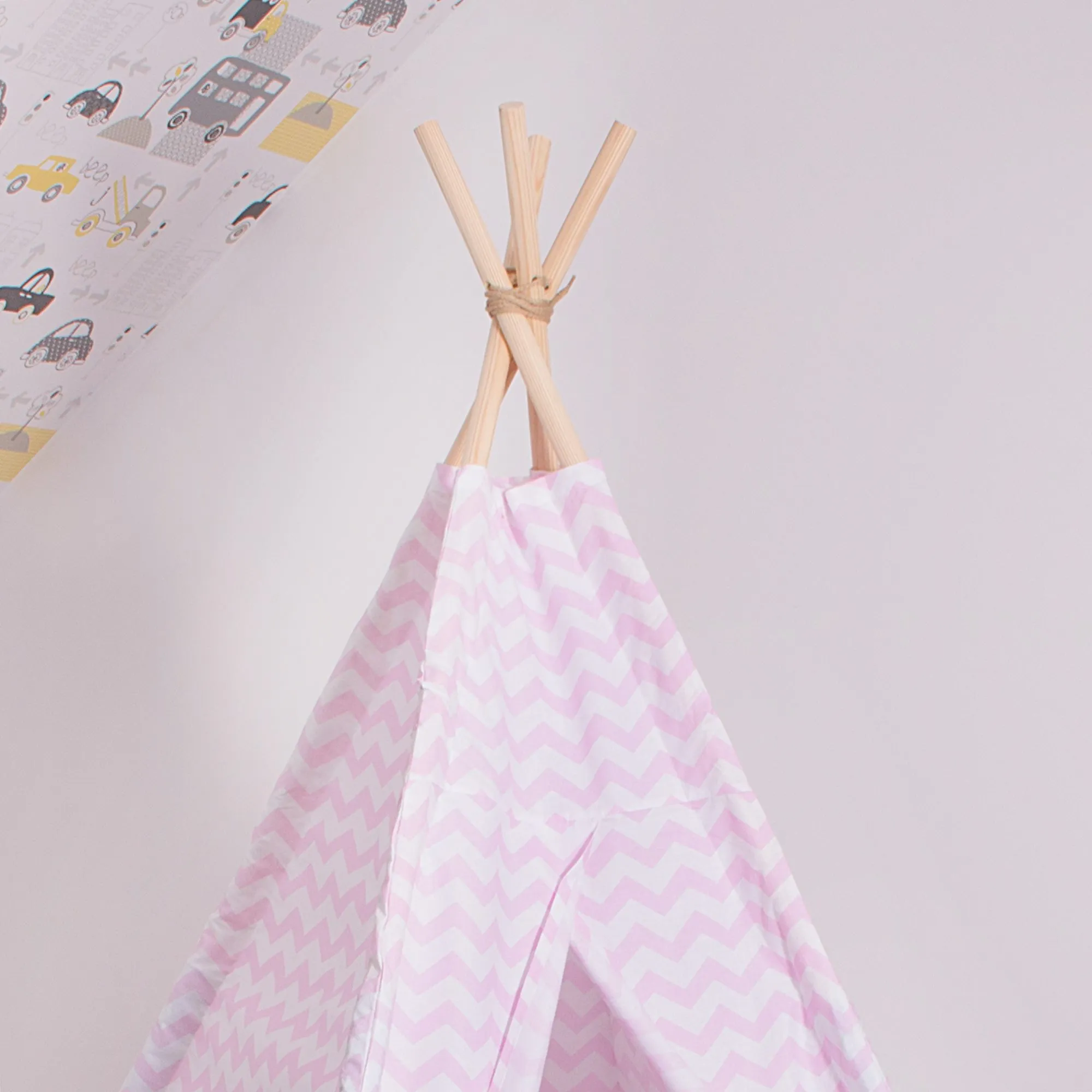 tip19 teepee solo šator roza - slika 4