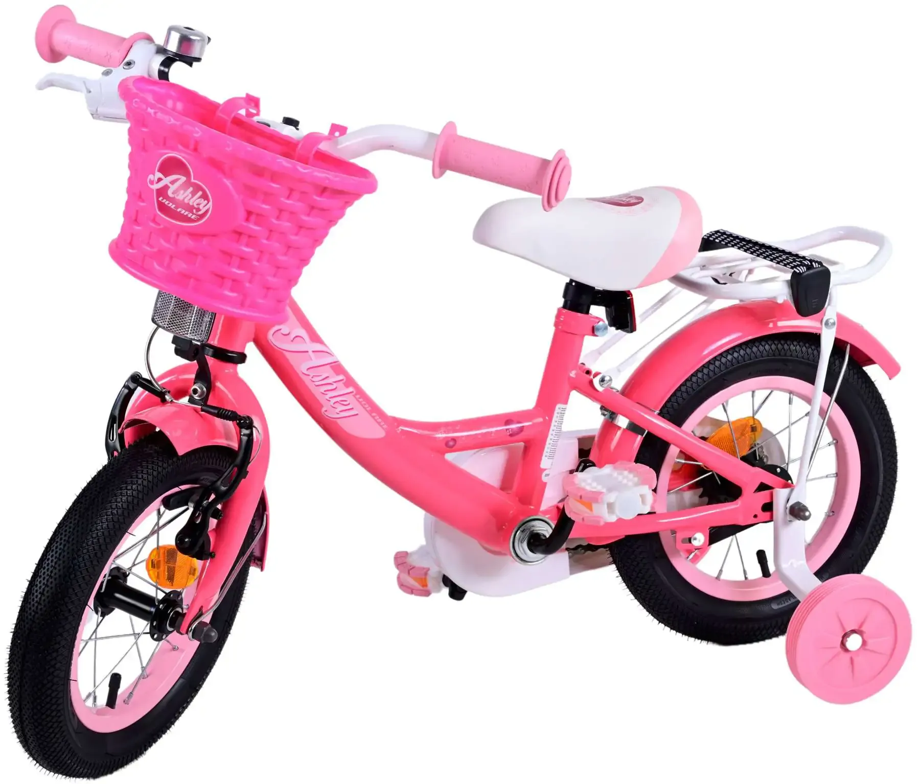 volare ashley dječji bicikl 12 inča crveno/roza - slika 10
