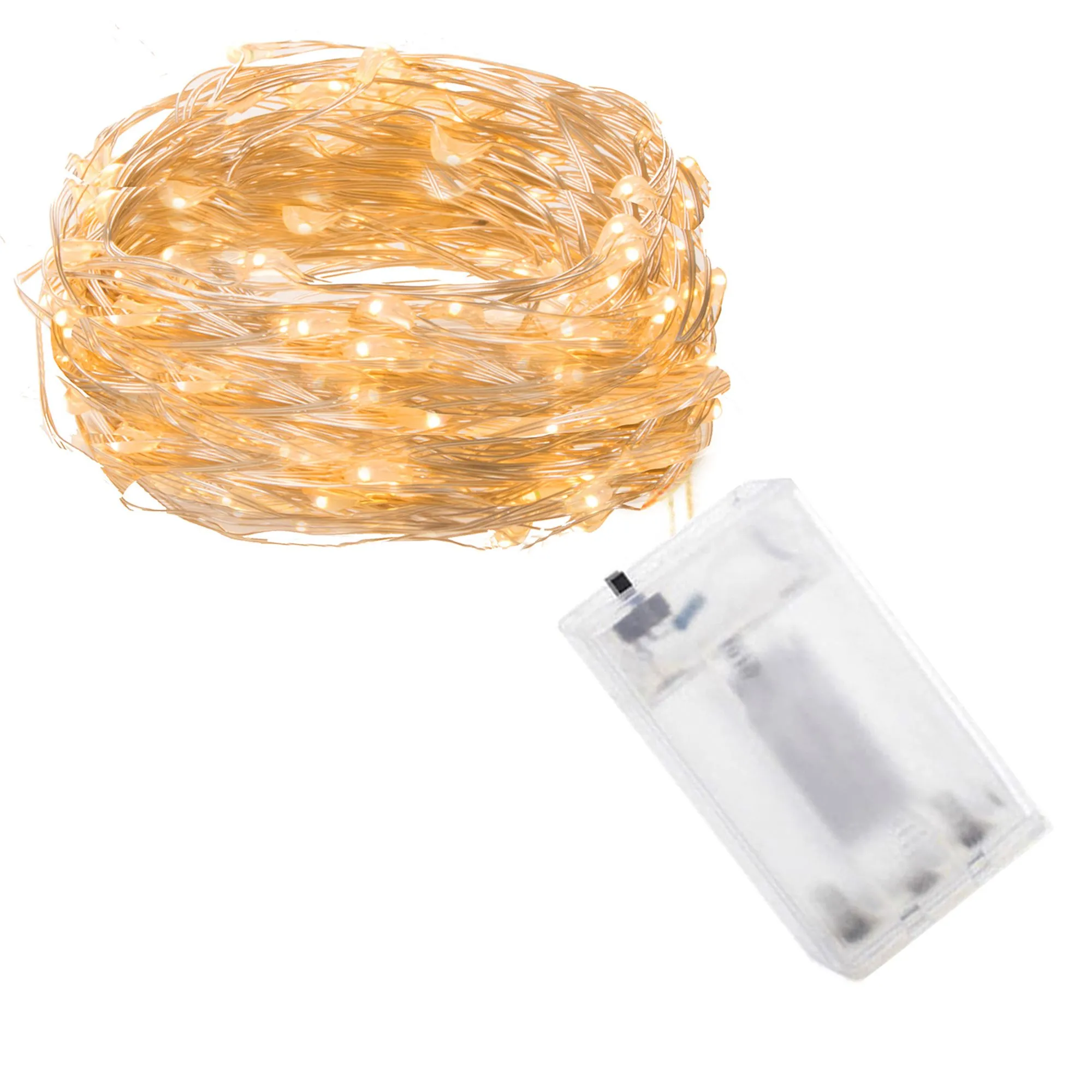 led lampice na baterije, 100 led dioda - slika 9