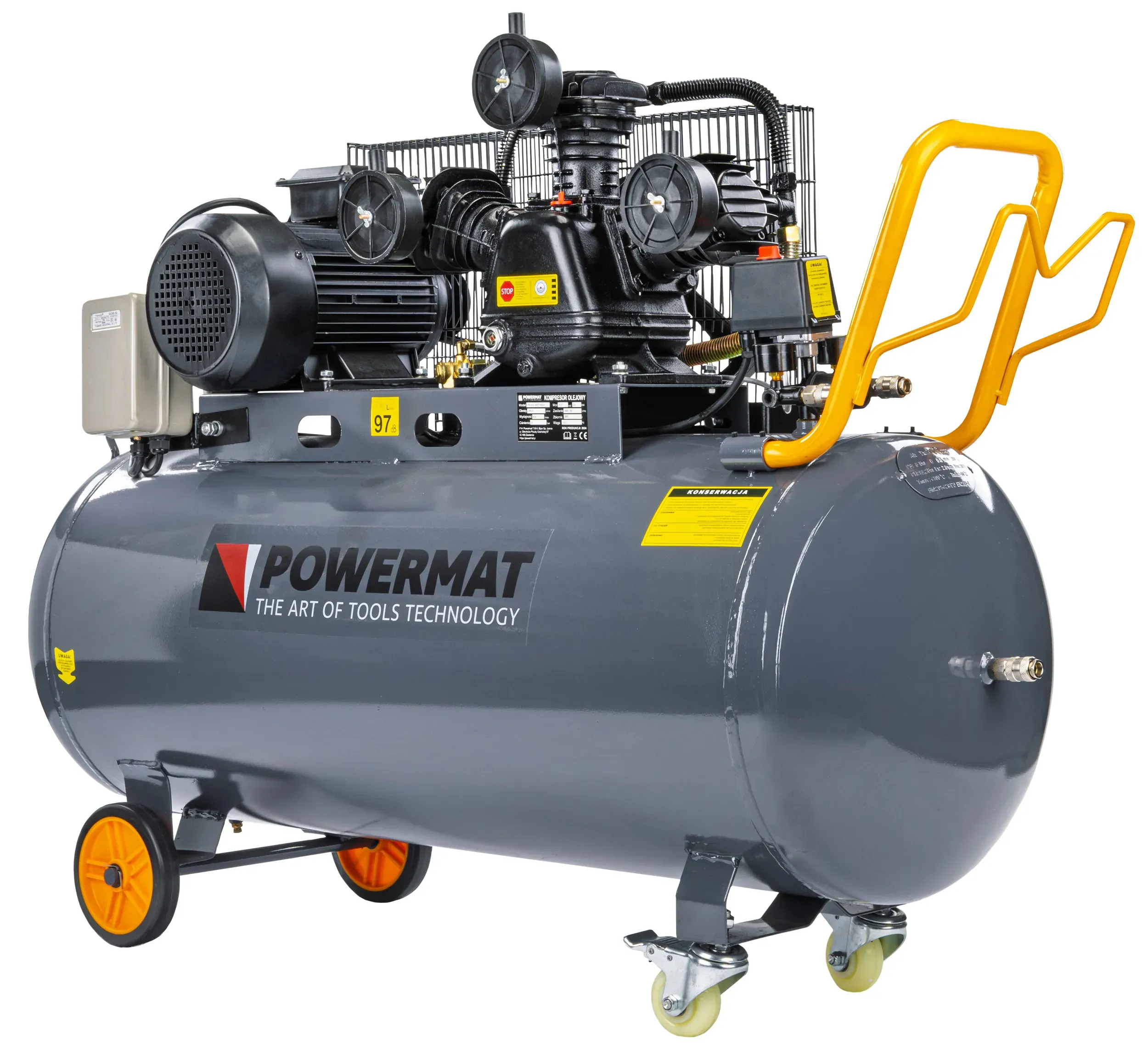 Uljni kompresor PM-KO-200T – 400 V - Pribislavec