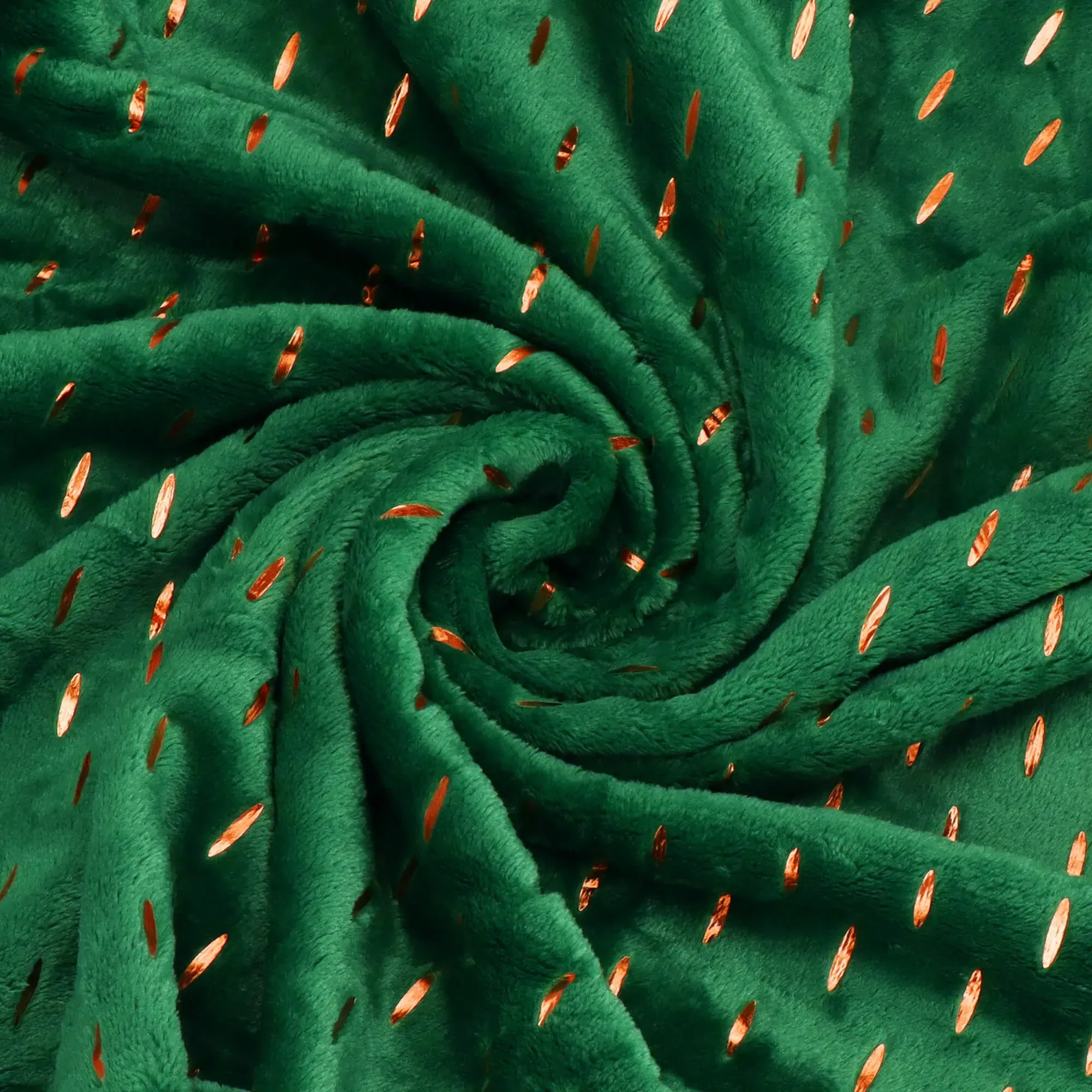 deka zeleno zlatna 200 x 220 cm - slika 2