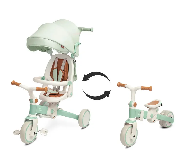 toyz dječji tricikl faro zeleni - slika 4