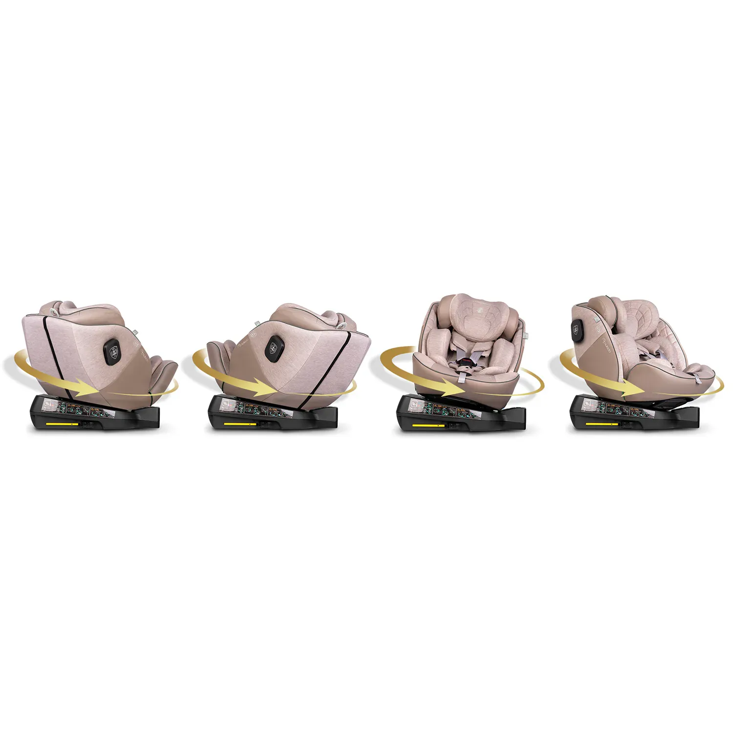 nukido aero i-size rotirajuća autosjedalica za djecu 0-36 kg isofix - slika 8