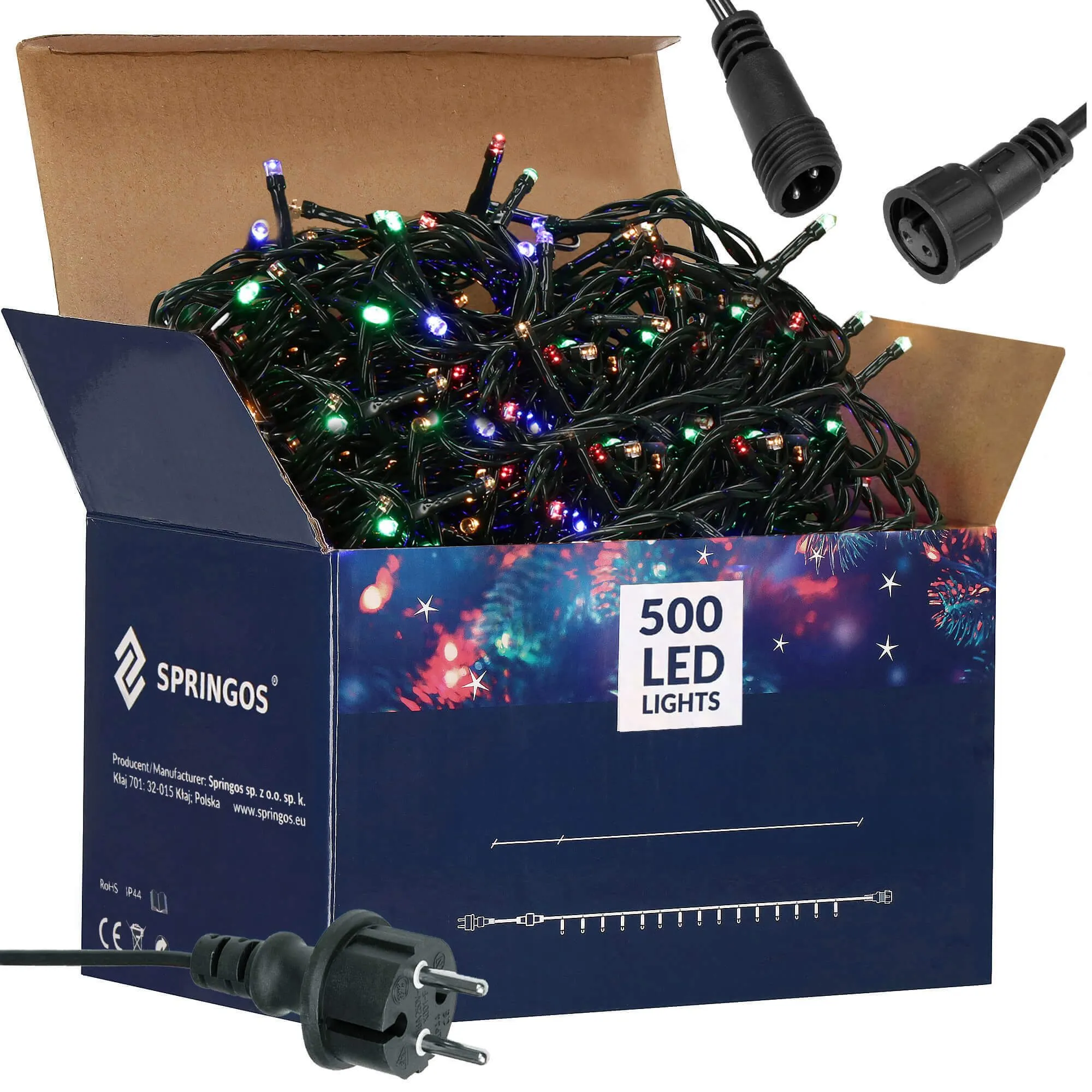 božićne lampice s 500 led dioda - slika 11