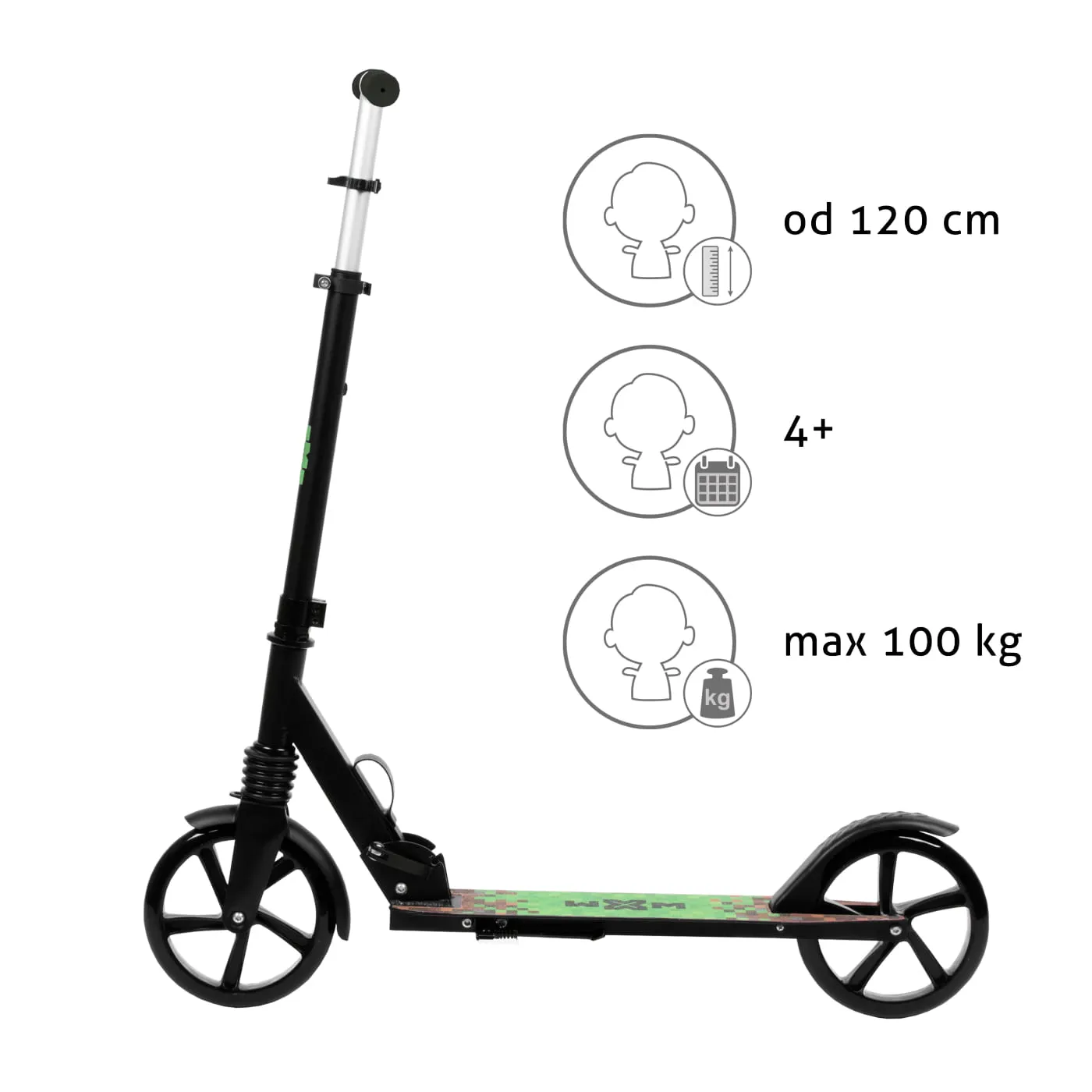 kidwell wxm dječji romobil driff, igra minecraft - slika 6