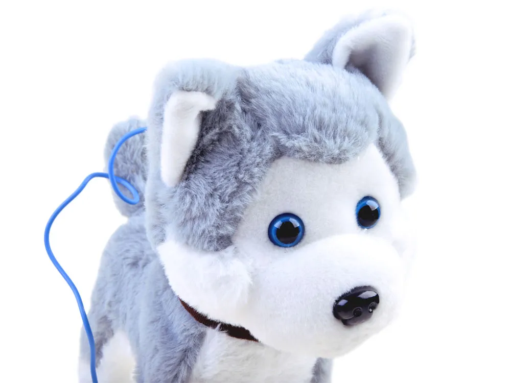 plišani husky koji reagira na dodir - slika 4
