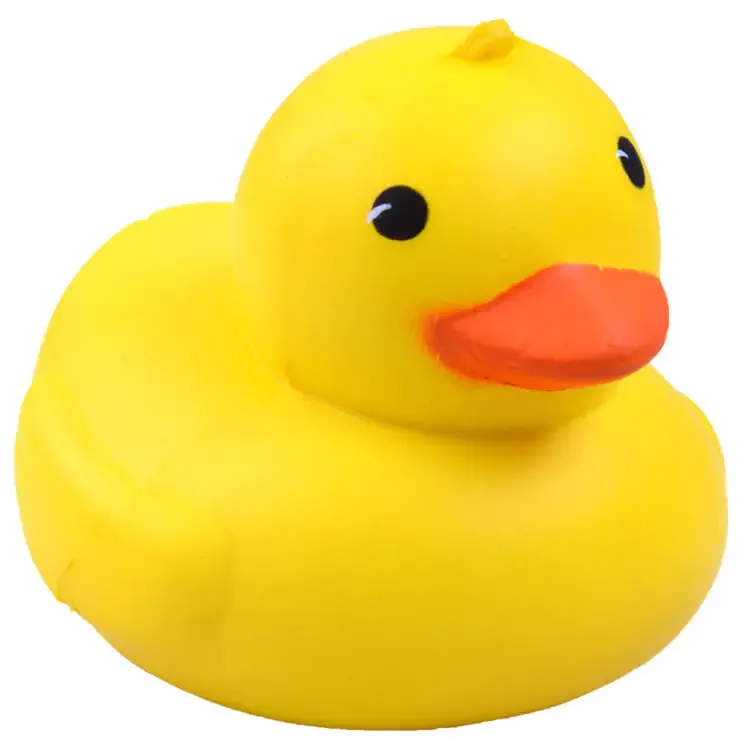 meka stiskalica patkica žuta - slika 2