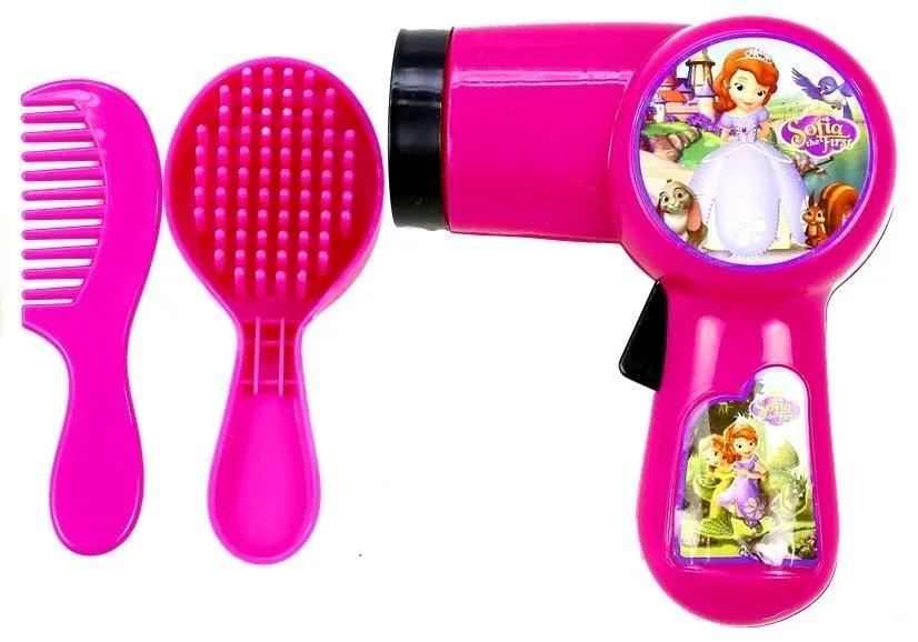 set za sređivanje kose u rozom kovčegu - slika 3