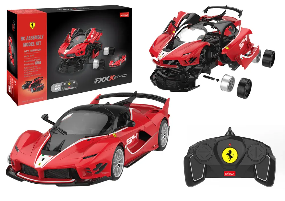 rastar 1:18 ferrari rc, konstrukcijski blokovi 88 el. - slika 2