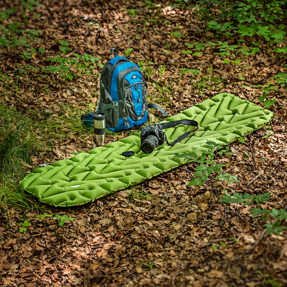 zelena turistička podloga nils camp - slika 5