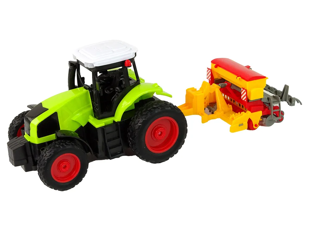 traktor s balirkom r/c zelena - slika 3