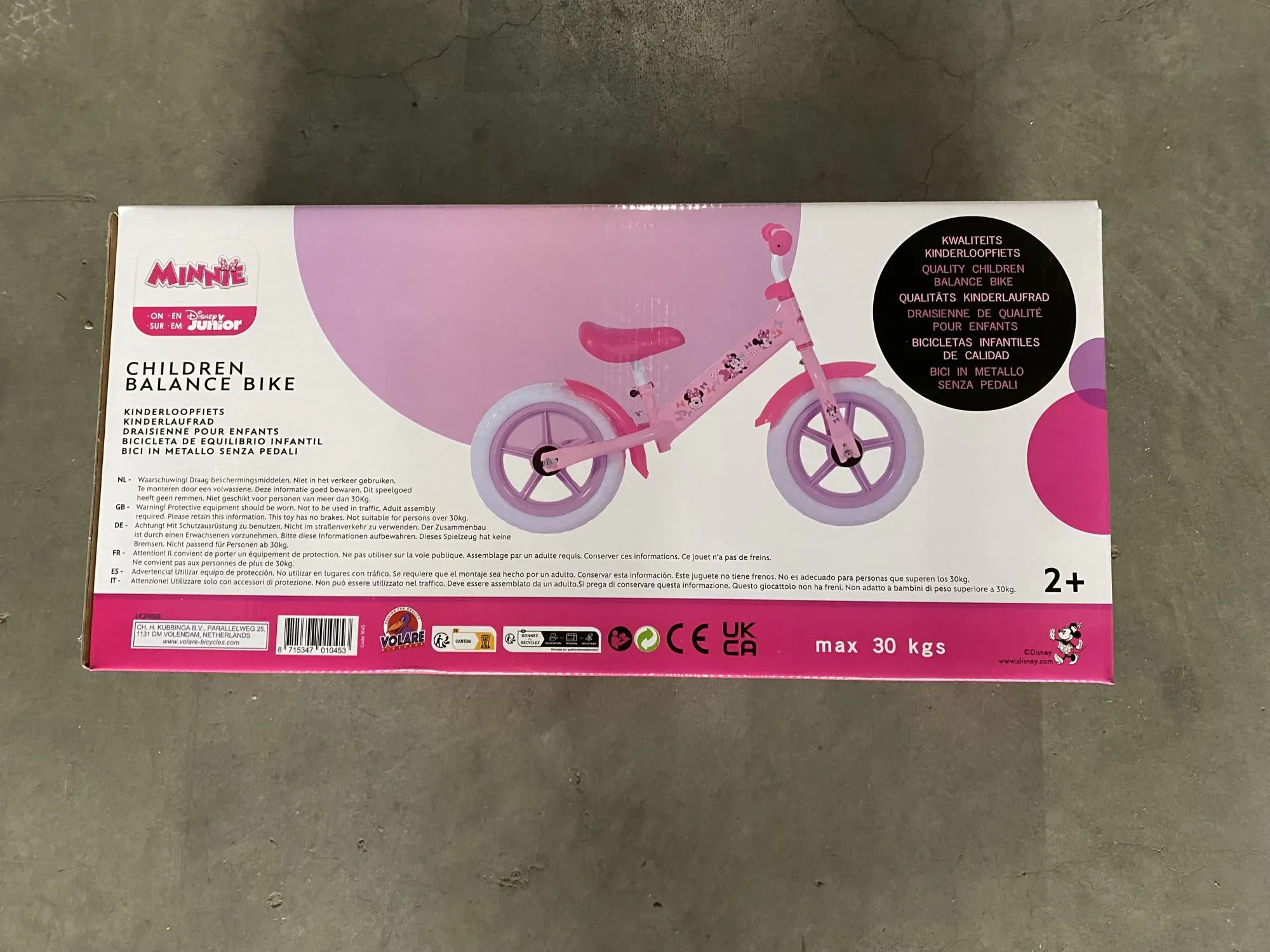 bicikl bez pedala disney minnie - slika 9