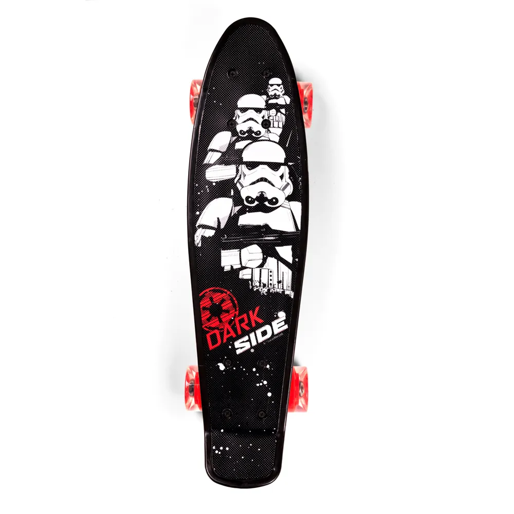 dječji skateboard star wars crni - slika 6