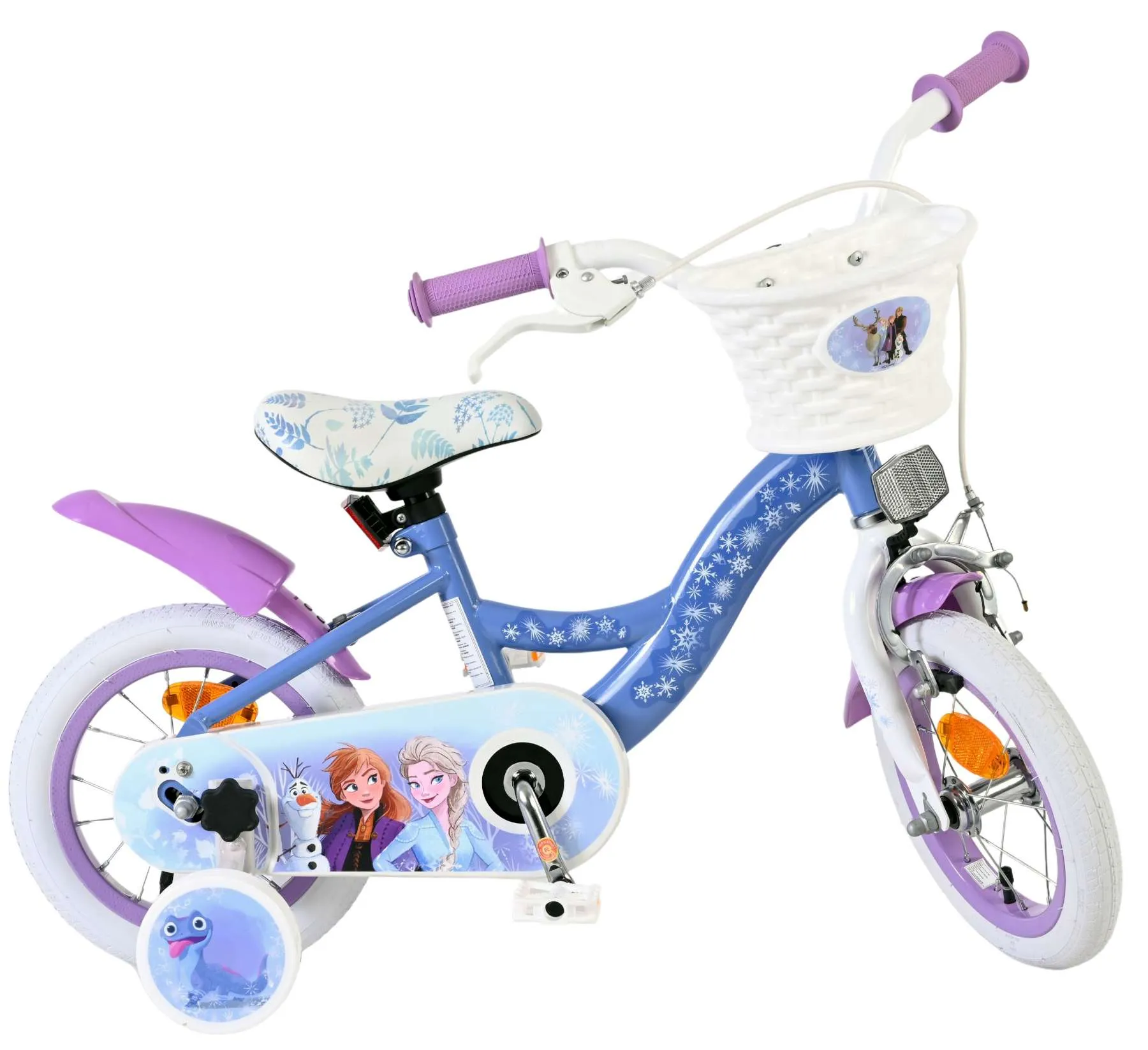 volare dječji bicikl disney frozen 2 12″ plavo-ljubičaste boje - slika 11