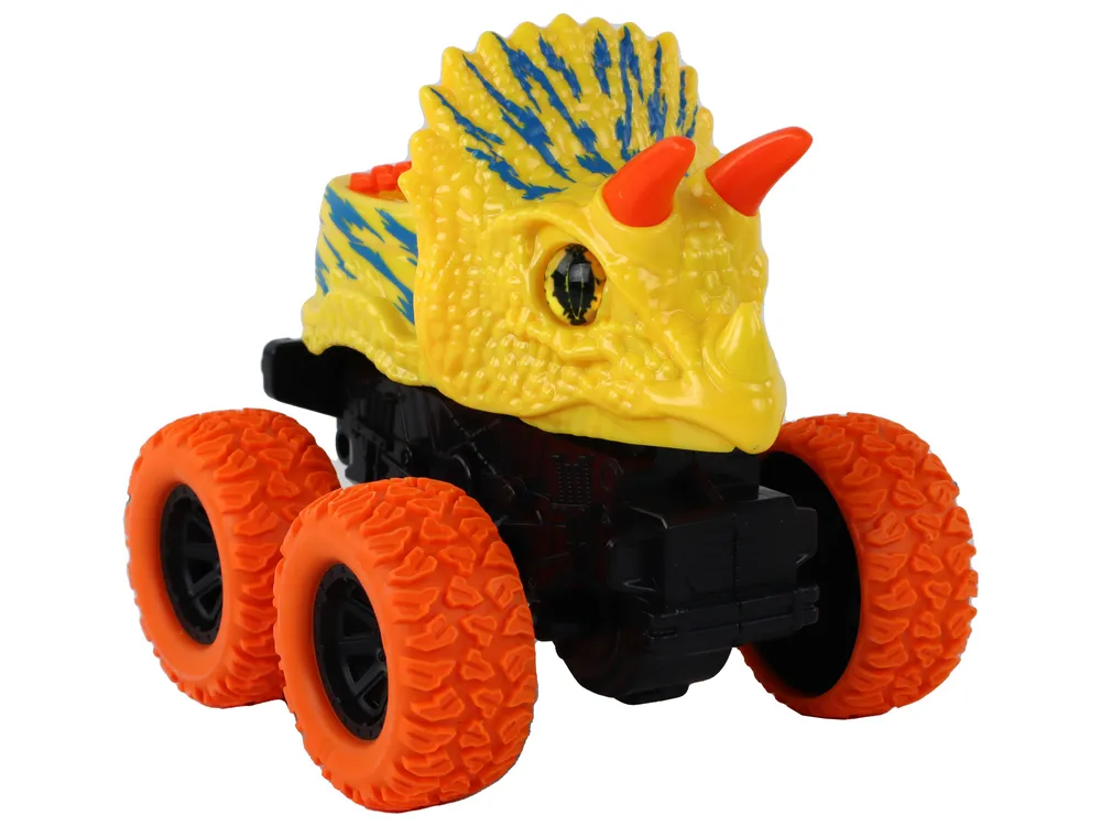 triceratops autić na frikcijski pogon žuti - slika 5