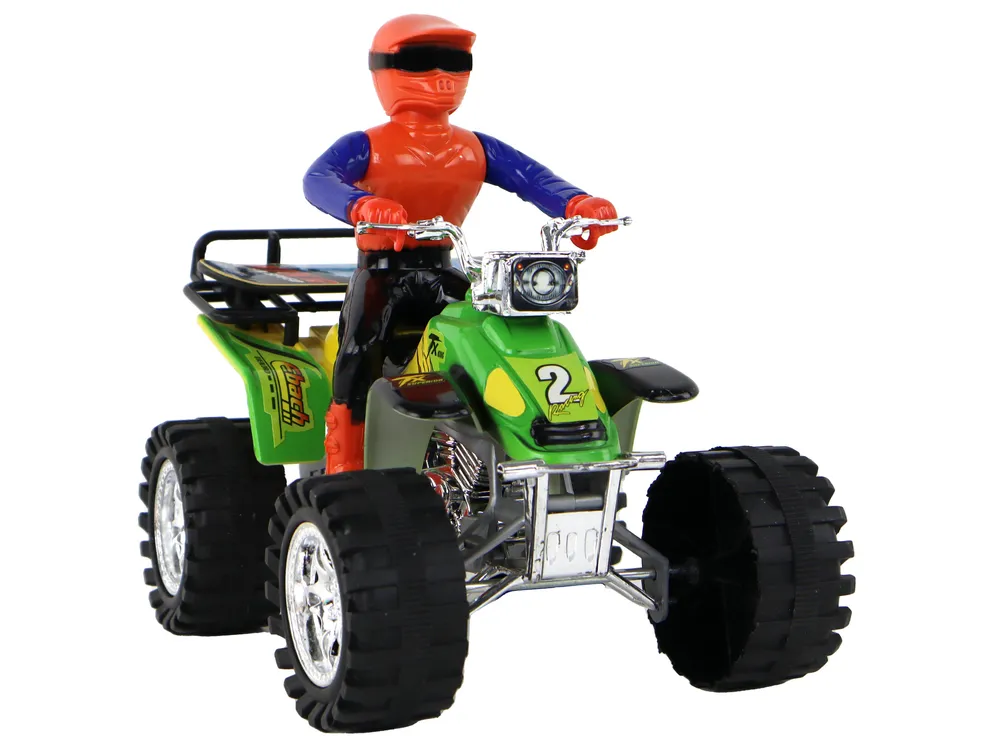 quad s vozačem zeleni 19cm - slika 6