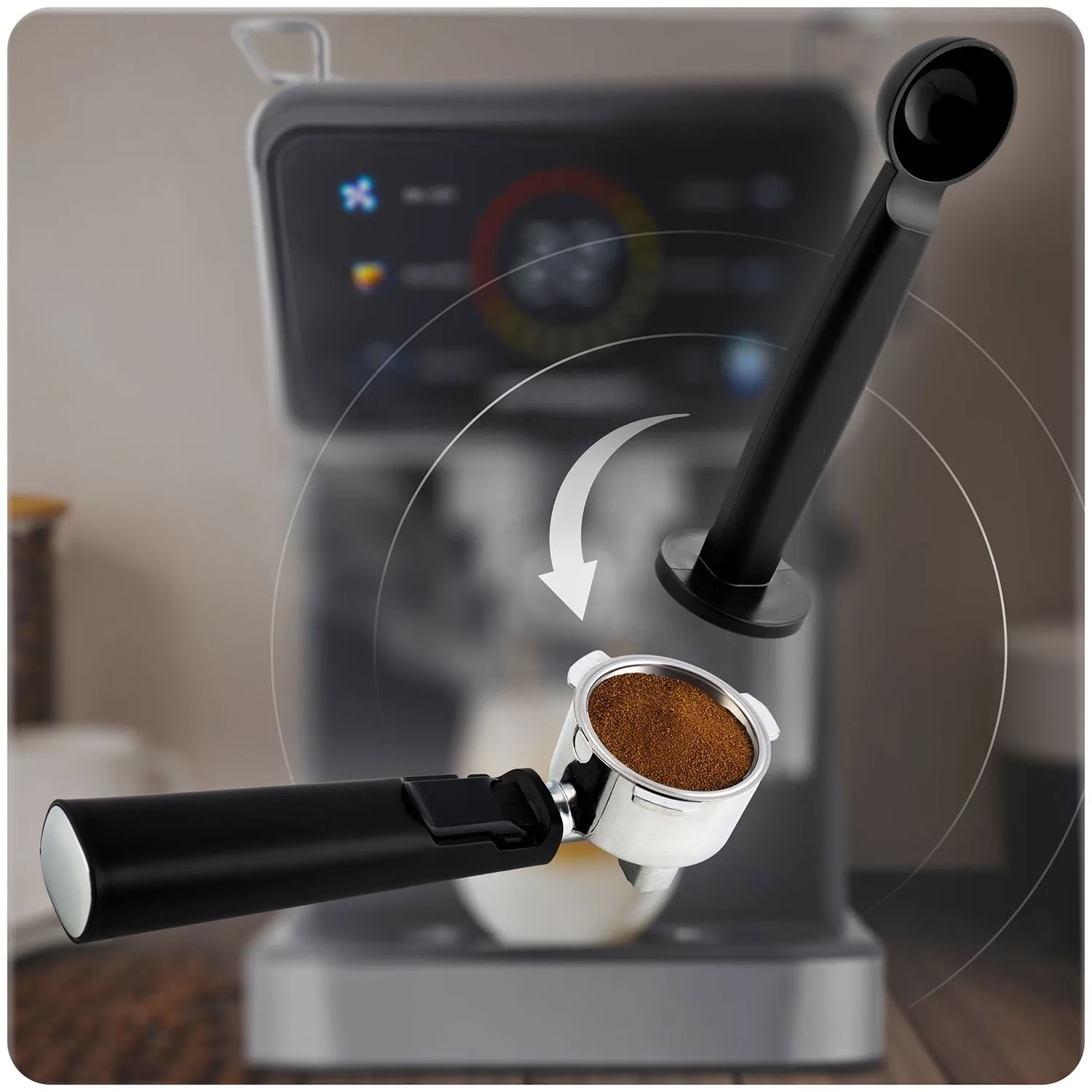 berdsen bd-771 aparat za espresso od 20 bara, crni - slika 8