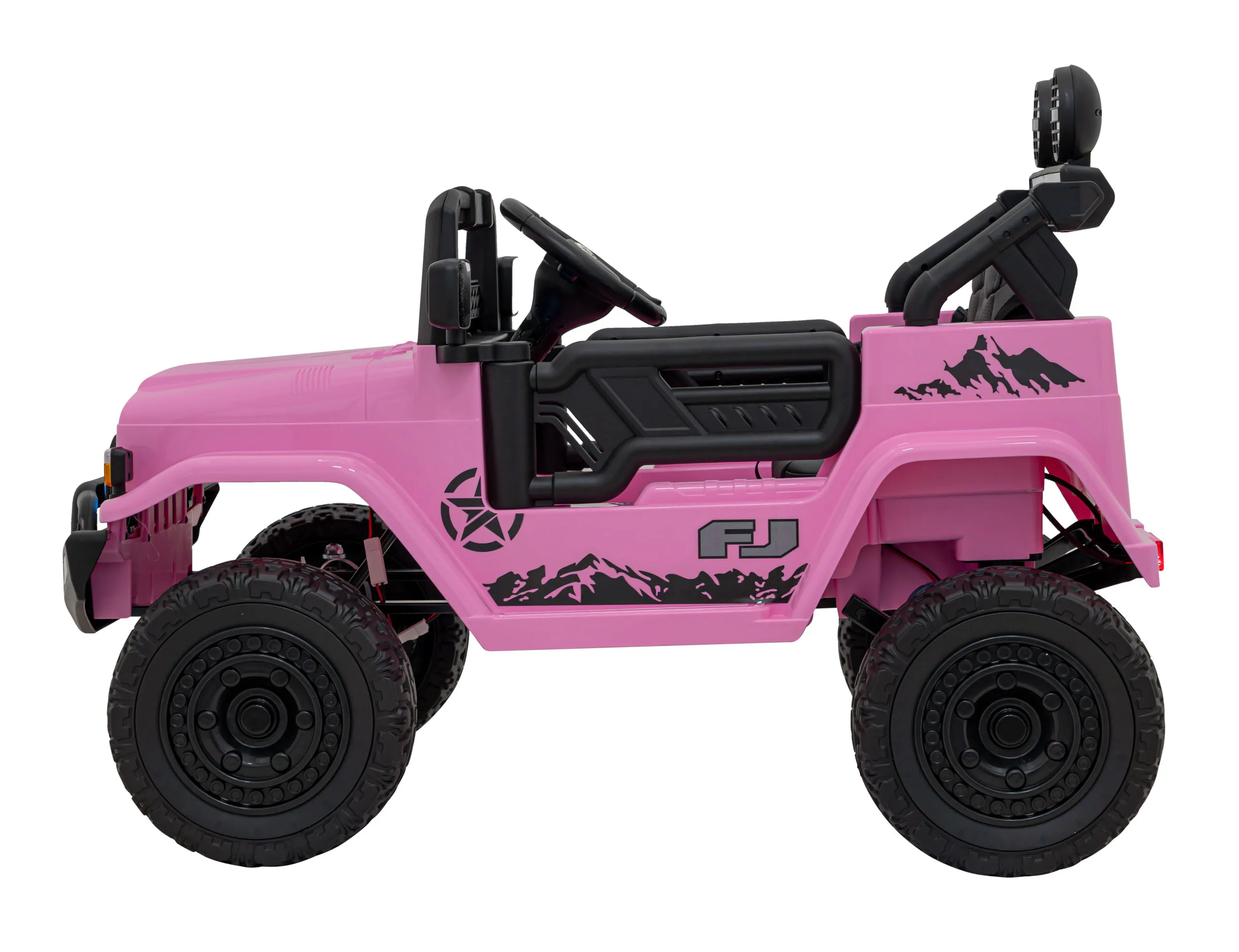 toyota fj cruiser, auto na akumulator, roza - slika 5