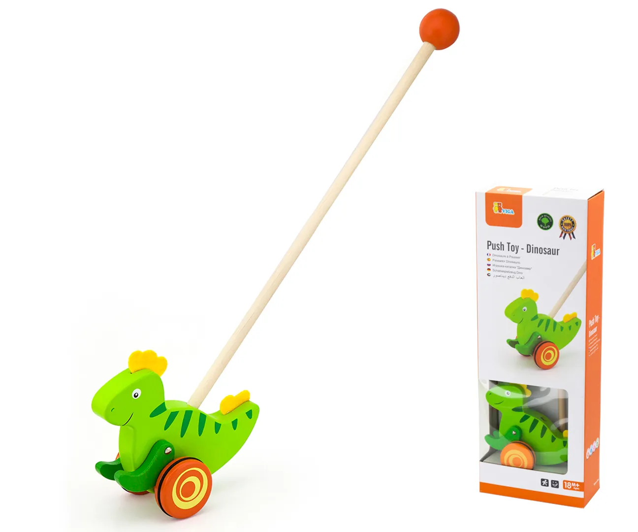 viga 50963 dječja guralica dinosaur - slika 3