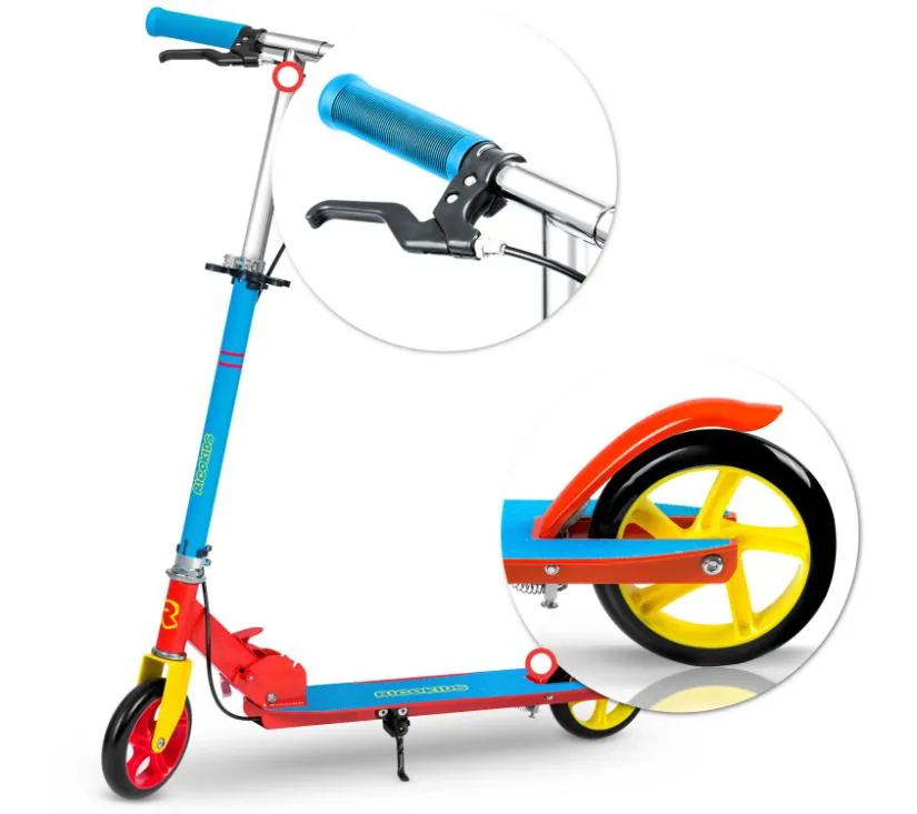 ricokids romobil kodi plavo crveni - slika 10