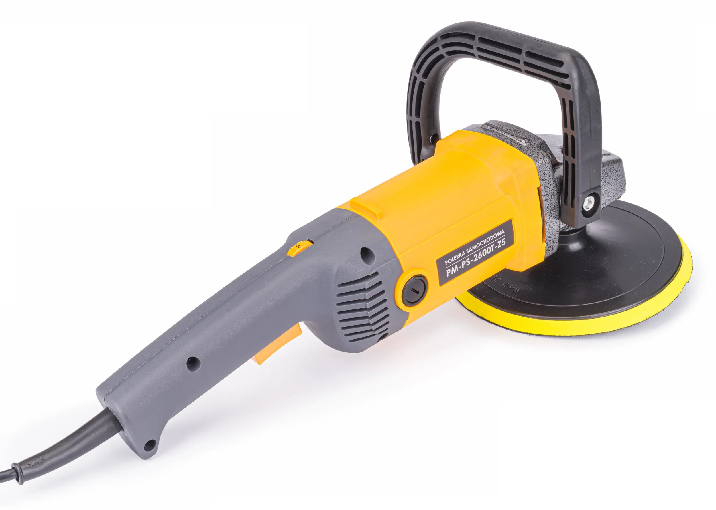 powermat polirka za automobil 2600w + spužve + pribor - slika 5