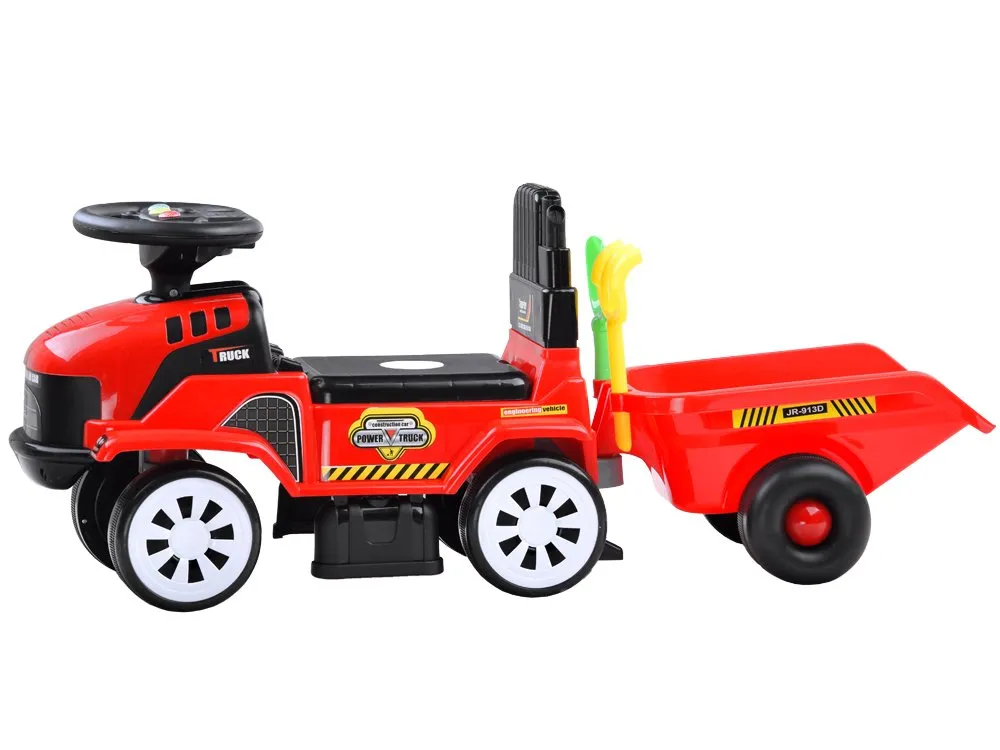 traktor guralica za vožnju s prikolicom, melodije - slika 3