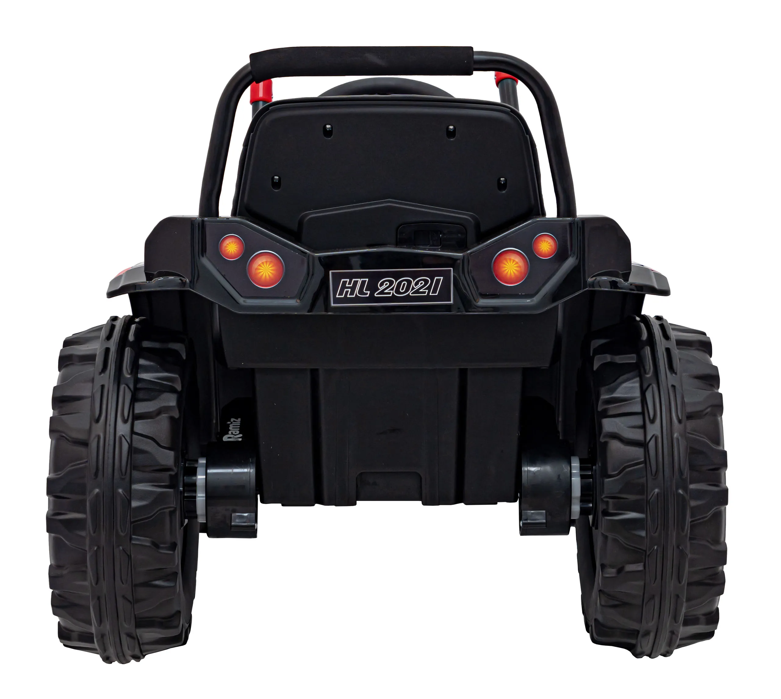 bager/traktor na akumulator, crveni - slika 9