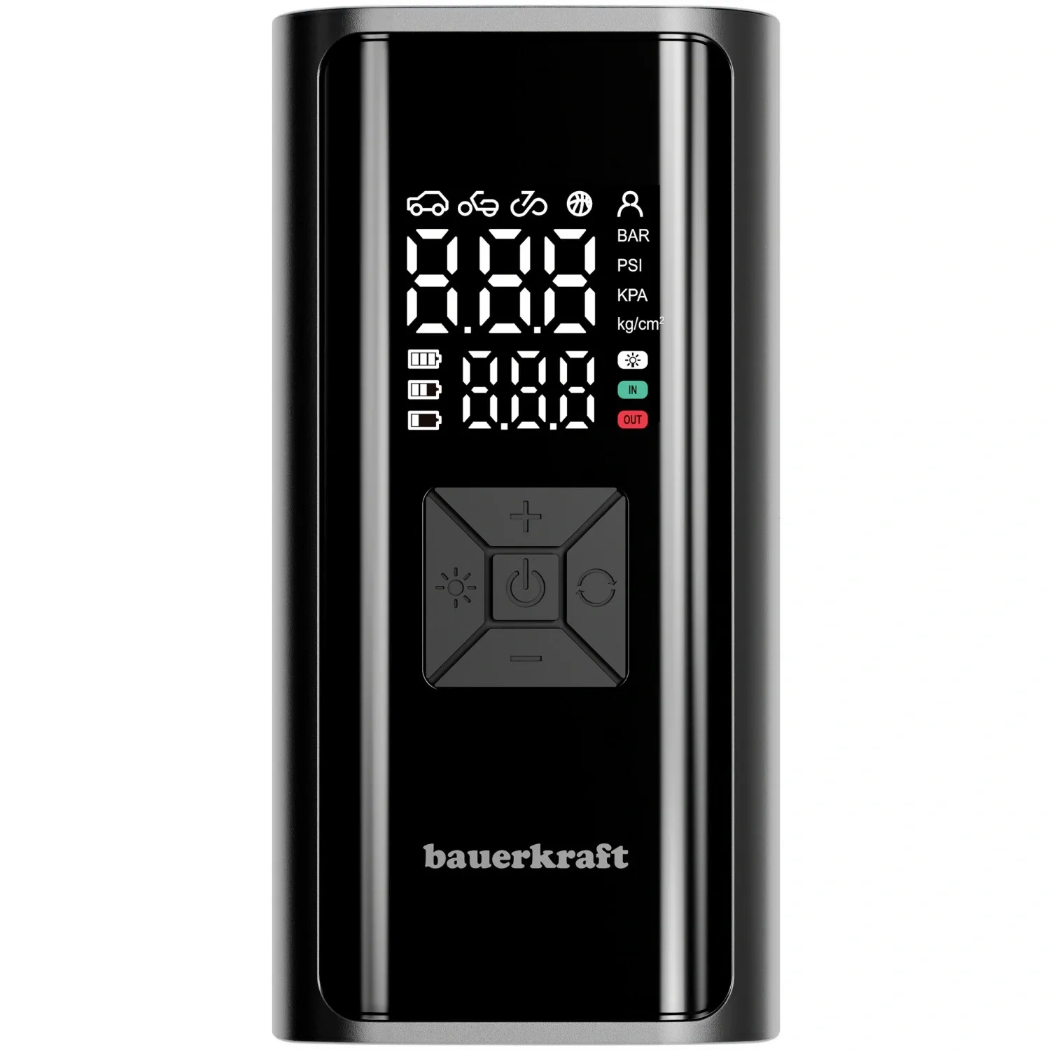 električna pumpa za bicikl, kompresor za gume, power bank 6000 mah, led svjetiljka - slika 8