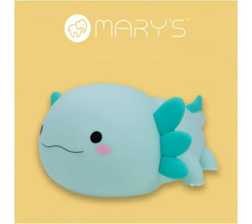 mary's led noćno svijetlo axolotl, plavi - slika 2