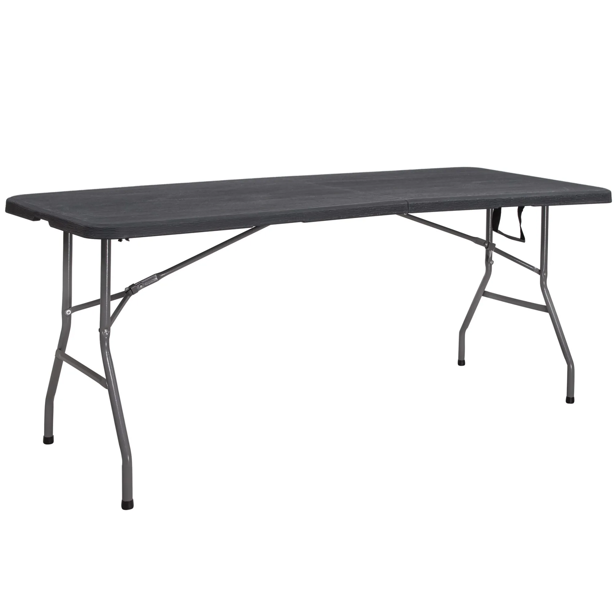sklopivi catering stol 180 cm, crni - slika 14