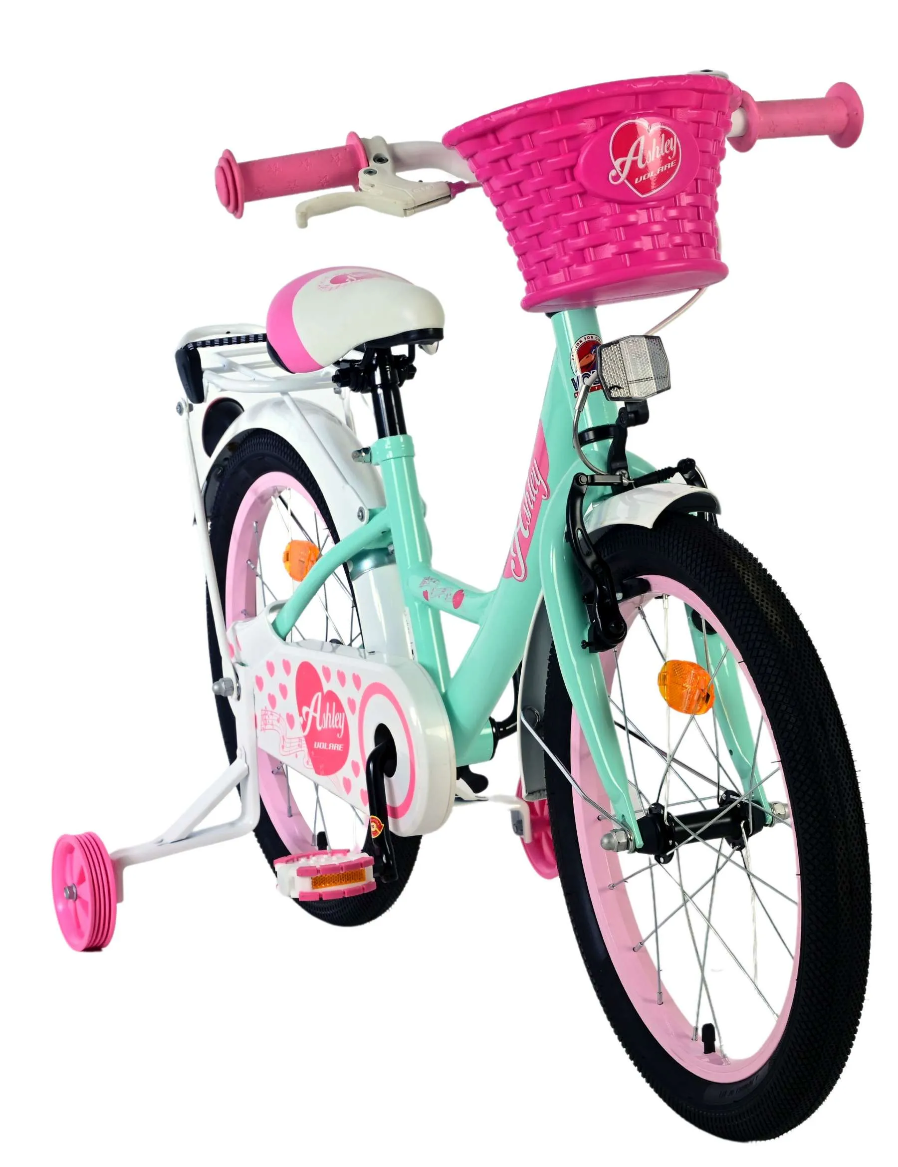 volare dječji bicikl ashley 18″ zelene boje - slika 6
