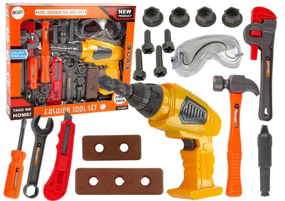 veliki diy set alata za djecu - slika 2