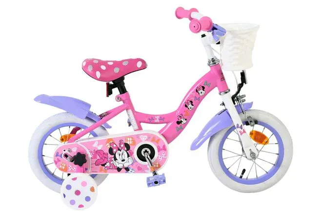 Volare dječji bicikl Disney Minnie 12″ ružičaste boje - Pribislavec
