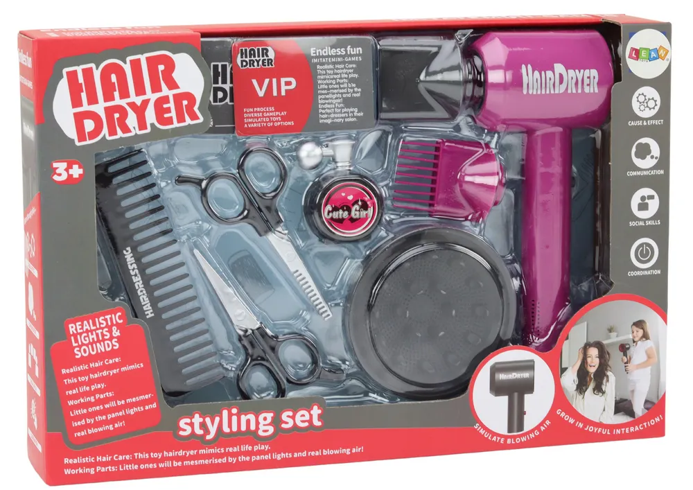frizerski beauty set 10 kom - slika 5