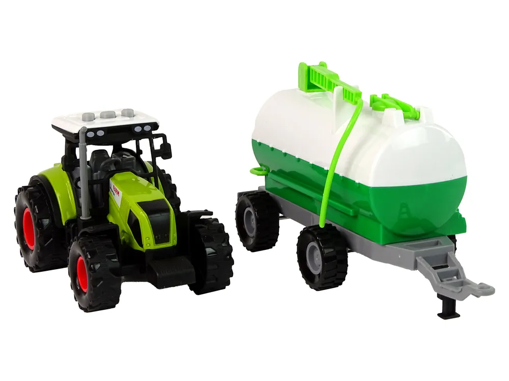 traktor sa cisternom zeleno-bijela - slika 6