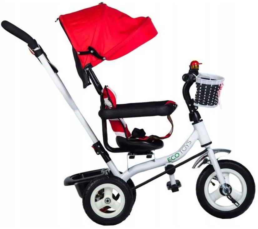 dječji tricikl ecotoys crveni - slika 4