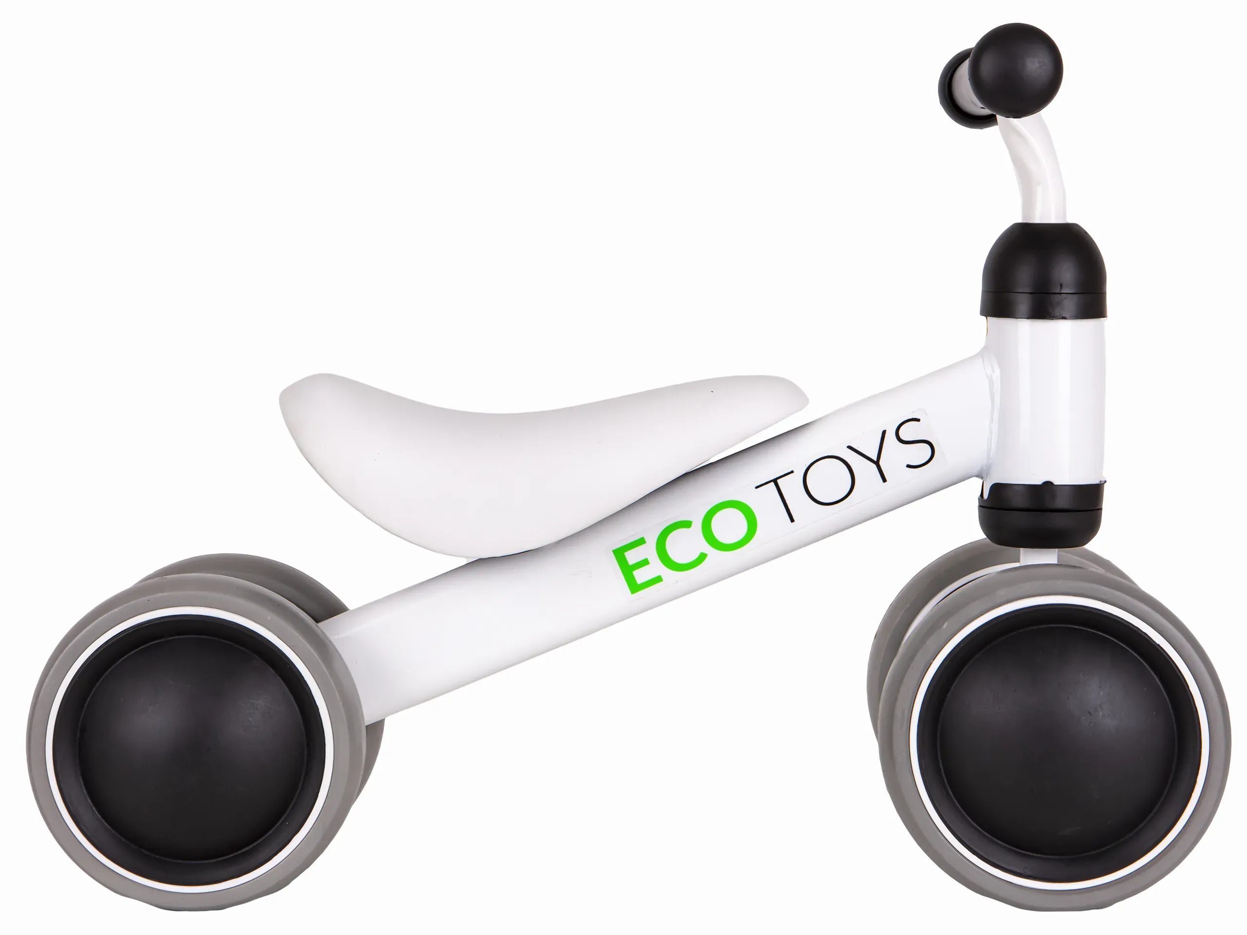 ecotoys dječji mini bicikl guralica bijeli - slika 2