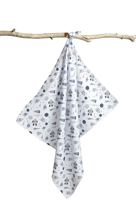 sensillo muslin pelena 70x80cm astronaut - slika 3