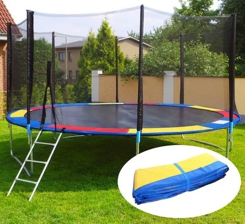 univerzalna zaštitna navlaka za trampoline 244-250cm šarena - slika 4