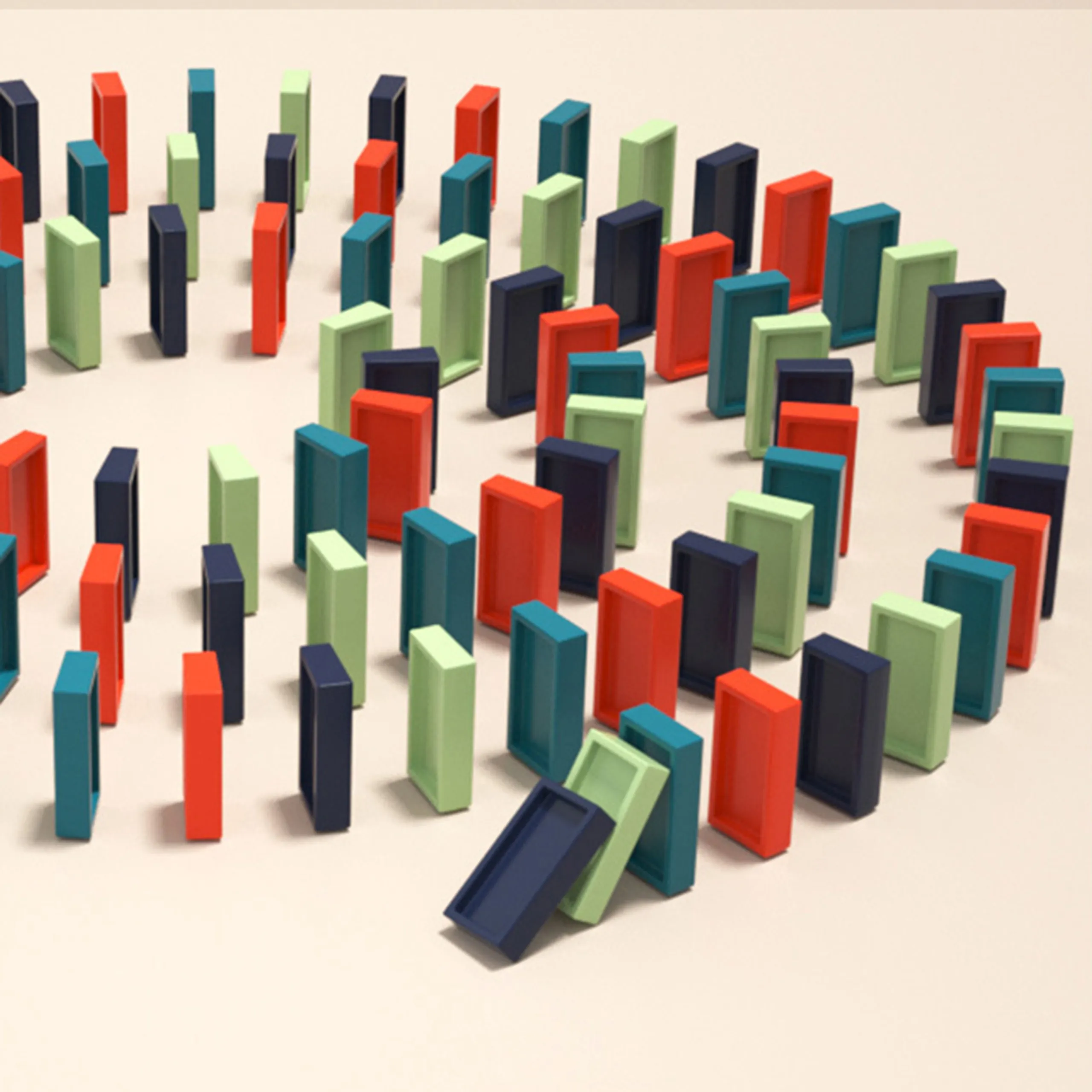 woopie električna lokomotiva za domino blokove 63 el. - slika 8