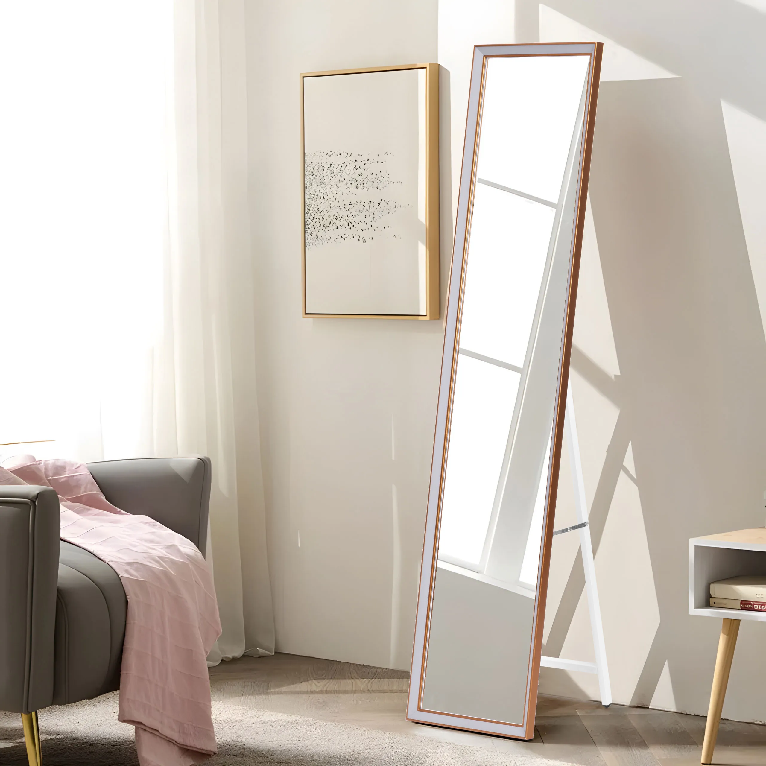 modernhome stojeće ogledalo, 148 cm - slika 9